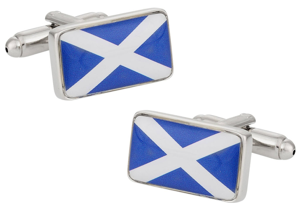 [Australia] - Cuff-Daddy Scotland Flag Cufflinks with Presentation Box 