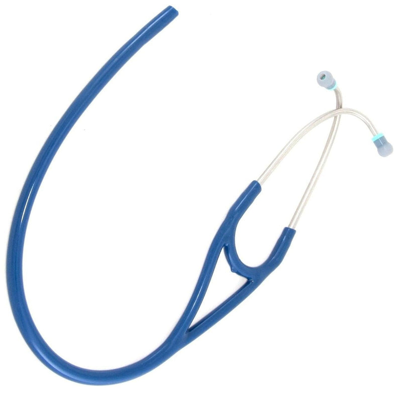 [Australia] - Replacement Tube (Dual Lumen binaurals) fits All Leading Brand Single-Head Cardiology Stethoscopes T72 Blue 