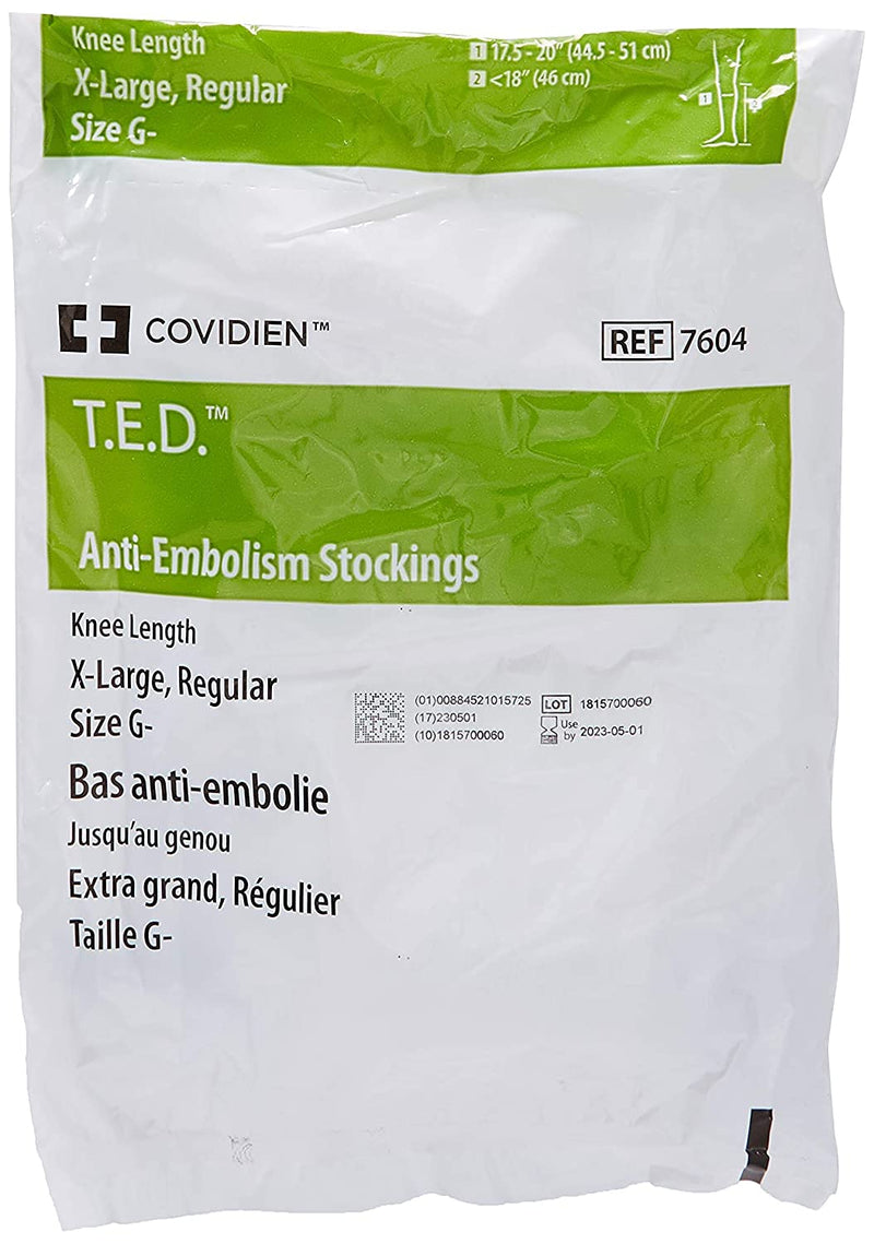 [Australia] - TED STOCKING KNEE XLG REGULAR (PR) 
