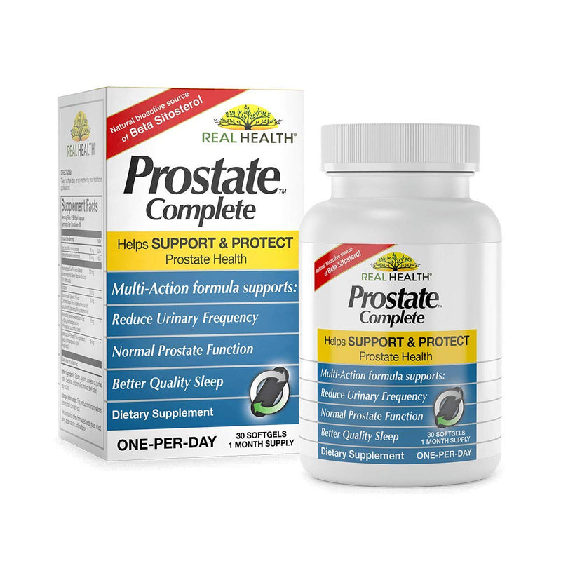 [Australia] - Real Health Prostate Complete, 30 Softgels 30 Count (Pack of 1) 