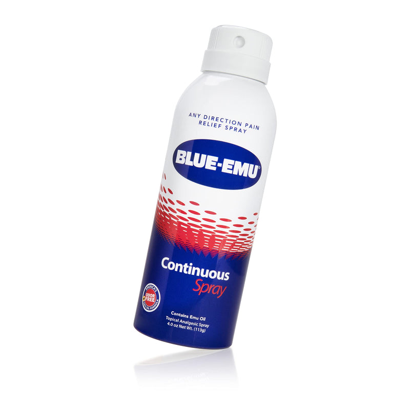 [Australia] - Blue-Emu Pain Relief Spray for Muscle, Joint & Bruises Fast Drying Support w/ Emu Oil, 4oz 