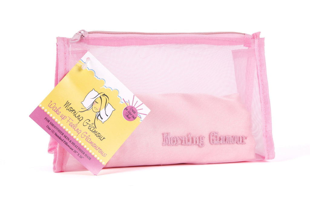 [Australia] - Morning Glamour Travel/Makeup Bag Single Pillowcase, Pink 