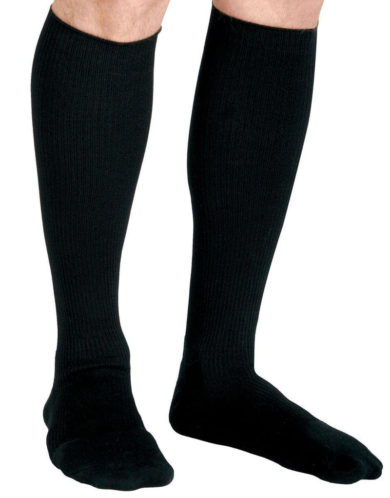 [Australia] - CURAD Compression Socks, Black, Large, 1 Pair 