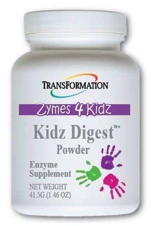[Australia] - Kidz Digest Powder, 41.5g - #1 Practitioner Recommended - Supports Healthy Digestion and Alleviate The Symptoms of Gas, Cramping, Bloating and Spitting up by Transformation Enzymes. 