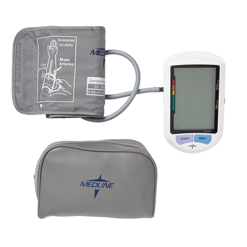 [Australia] - Medline MDS3001 Adult Automatic Digital Blood Pressure Monitor Blue 