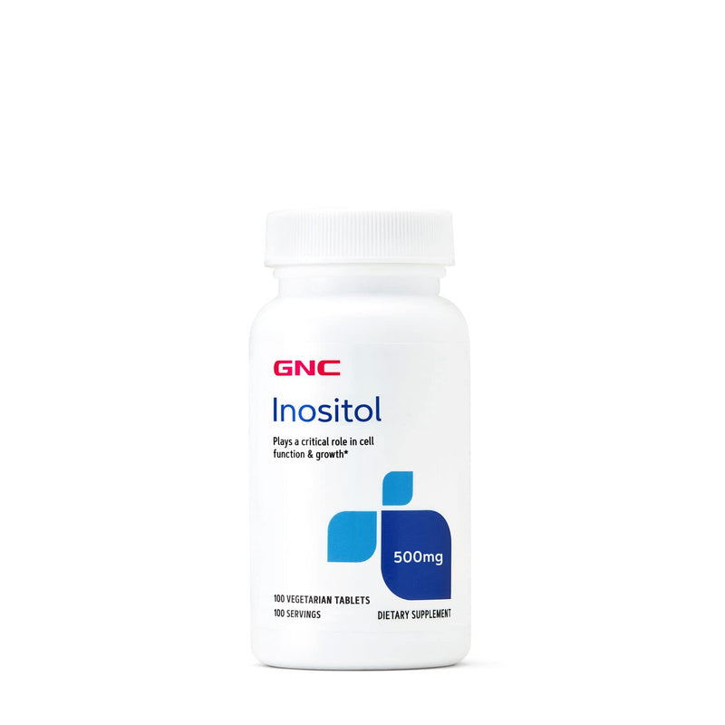 [Australia] - GNC Inositol 500mg, 100 Tablets, Supports Cell Function and Growth 