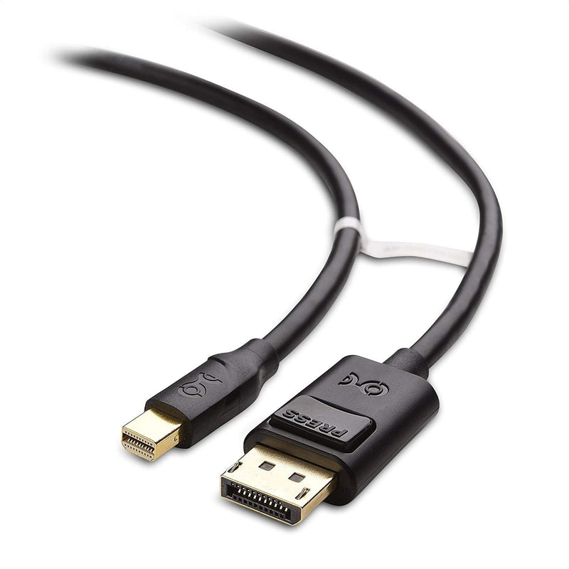 [Australia] - Cable Matters 4K Mini DisplayPort to DisplayPort Cable (DisplayPort to Mini DisplayPort) in Black 6 Feet - 4K 60Hz, 2K 144Hz Monitor Support 