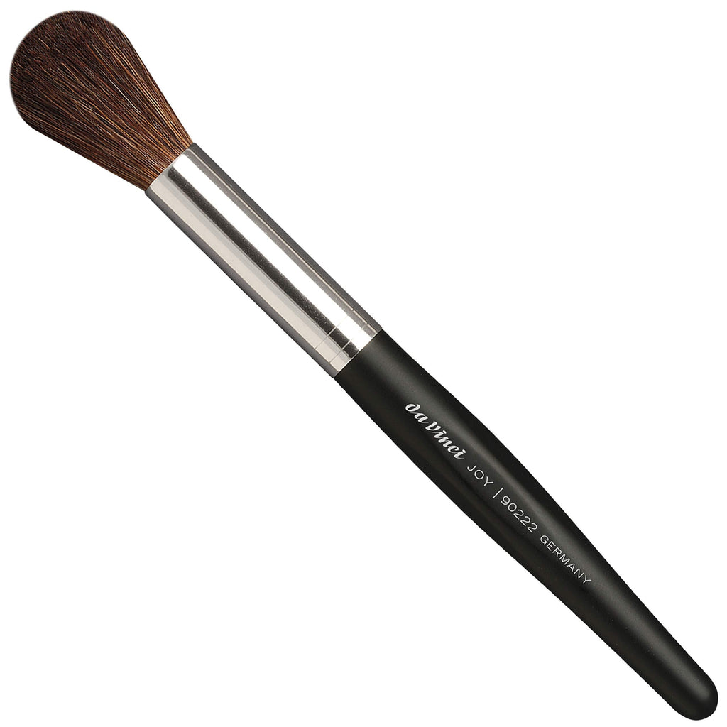 [Australia] - da Vinci Cosmetics Series 90222 JOY Blusher Brush, Round Natural Hair, 0.99 Ounce Joy Blusher Large Round 