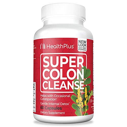 [Australia] - Health Plus Super Colon Cleanse: 10-Day Cleanse -Detox | More than 1 Cleanse, 60 Count (Pack of 1) 