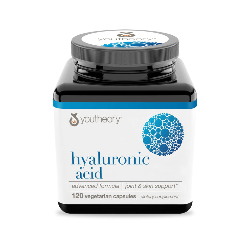 [Australia] - Youtheory Hyaluronic Acid Advanced with Boswellia, 120 Count (1 Bottle) 