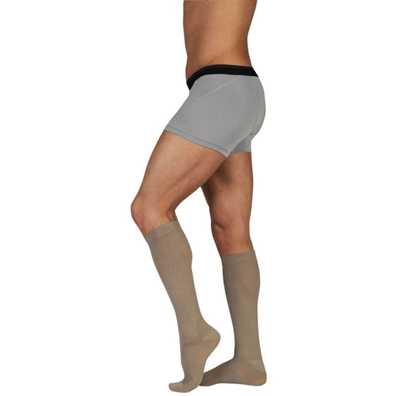 [Australia] - Juzo Dynamic Cotton Knee High Socks 15 20 mmHg Reg 2 Black 