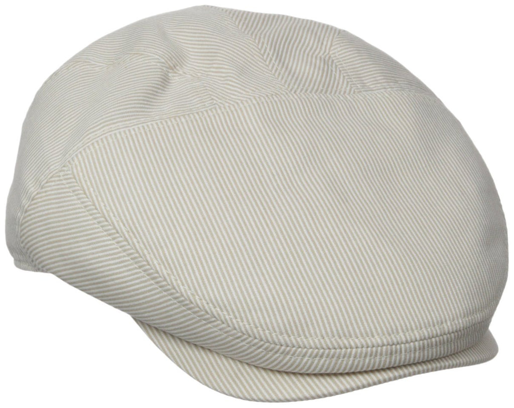 [Australia] - Henschel Men's New Shape Pinstripe Ivy Hat X-Large Brown/Beige 