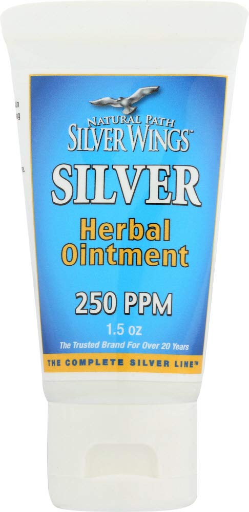 [Australia] - Natural Path Silver Wings Silver Herbal Ointment, 1.5 Fluid Ounce 