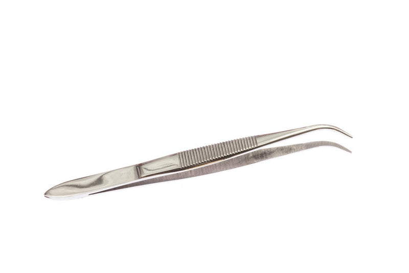 [Australia] - SE 3.5" Stainless Steel Curved Splinter Tweezers - 517TW 