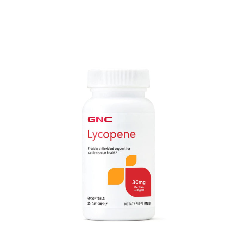 [Australia] - GNC Lycopene 30mg | Provides Antioxidant Support for Cardiovascular Health | 60 Softgels 