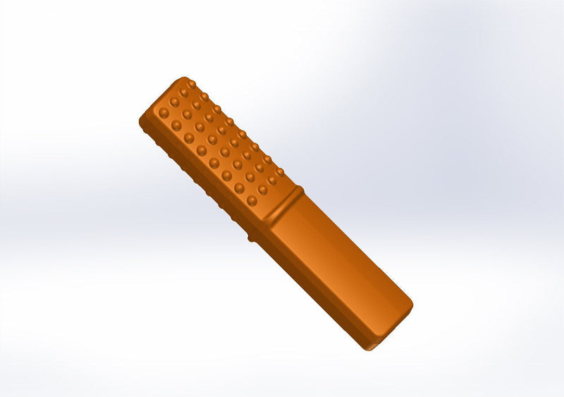 [Australia] - Chewy Stixx Oral Tubes Tough Bar Orange Flavor-for People with Aggressive Biting Habits. 