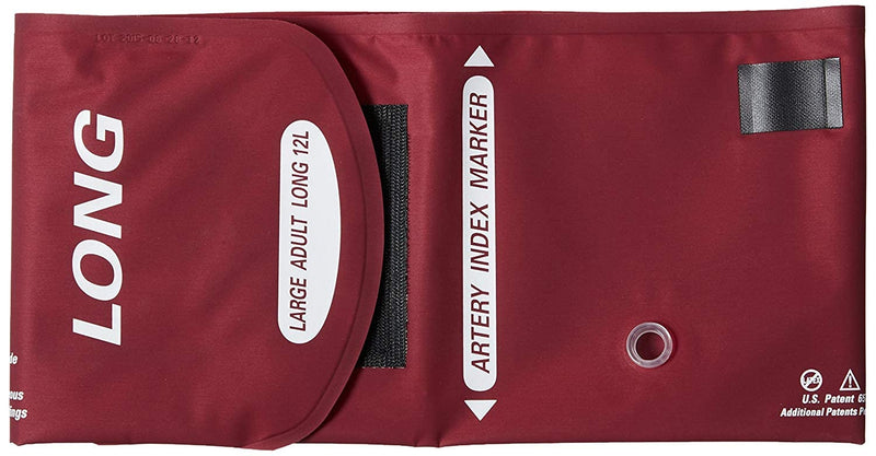 [Australia] - Reusable Blood Pressure Cuffs with No Tubes or Connectors (Raw Cuff) - Large Adult size 12 