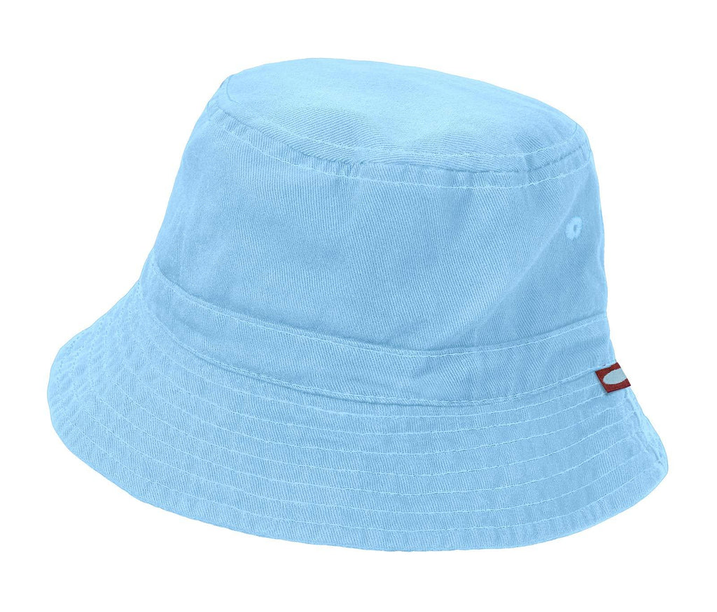 [Australia] - City Threads Bucket Hat for Boys and Girls Sun Protection Sun Hat (Baby Toddler Youth) 0-6 Months Baby Blue 