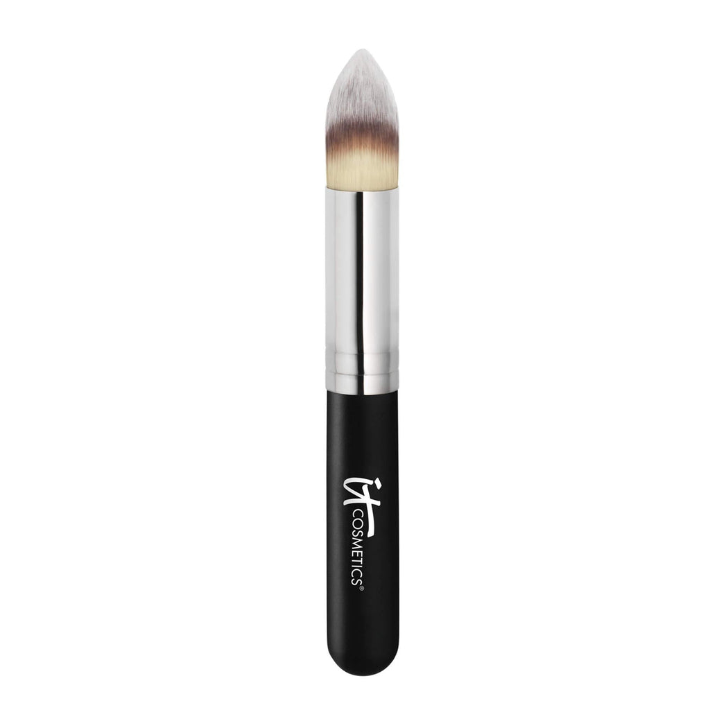 [Australia] - IT Cosmetics Heavenly Luxe Pointed Precision Complexion Brush #11 - Luxurious, Controlled Application - For Cream & Powder Makeup - Soft, Pro-Hygienic Bristles 