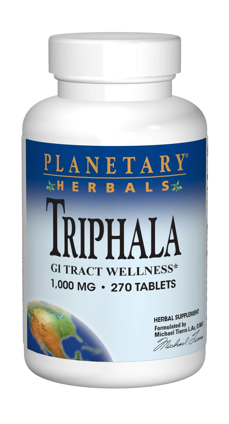 [Australia] - Planetary Herbals Triphala 1000mg - 270 Tablets 