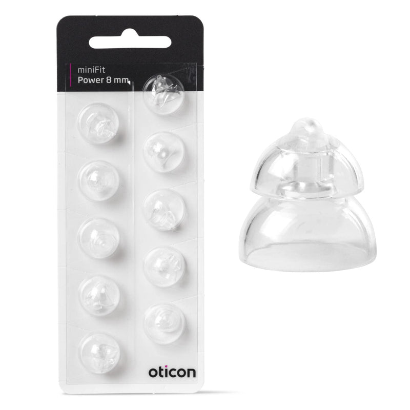 [Australia] - Oticon Replacement Domes for MiniRite Hearing Aids (8mm Power) 