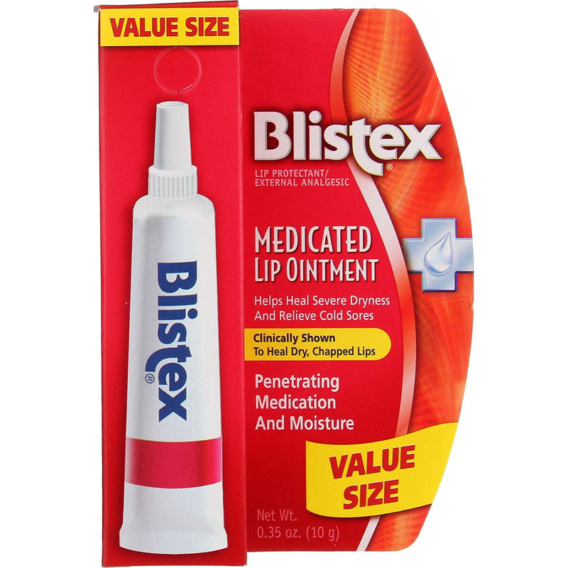 [Australia] - Blistex Lip Medicated Ointment, 0.35 oz (Bundle of 2) 