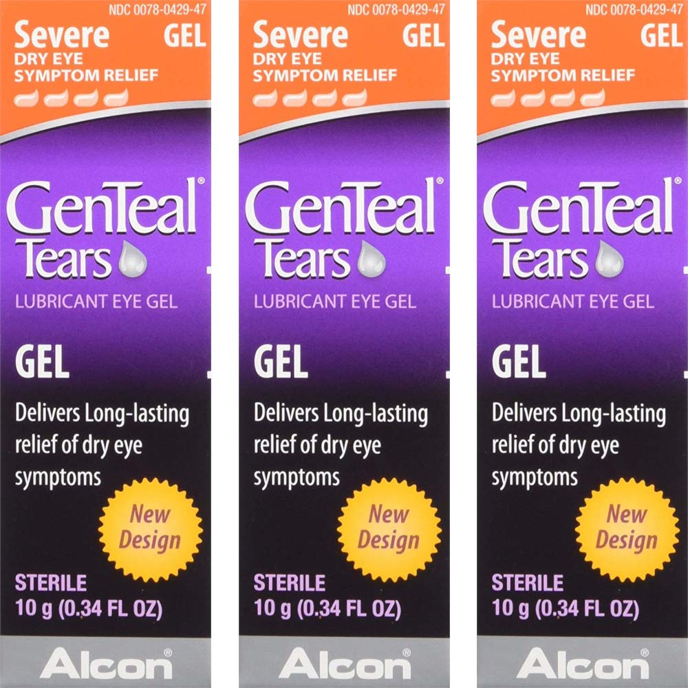 [Australia] - GenTeal Severe Dry Eye Relief Lubricant Eye Gel 0.34 oz (Pack of 3) 