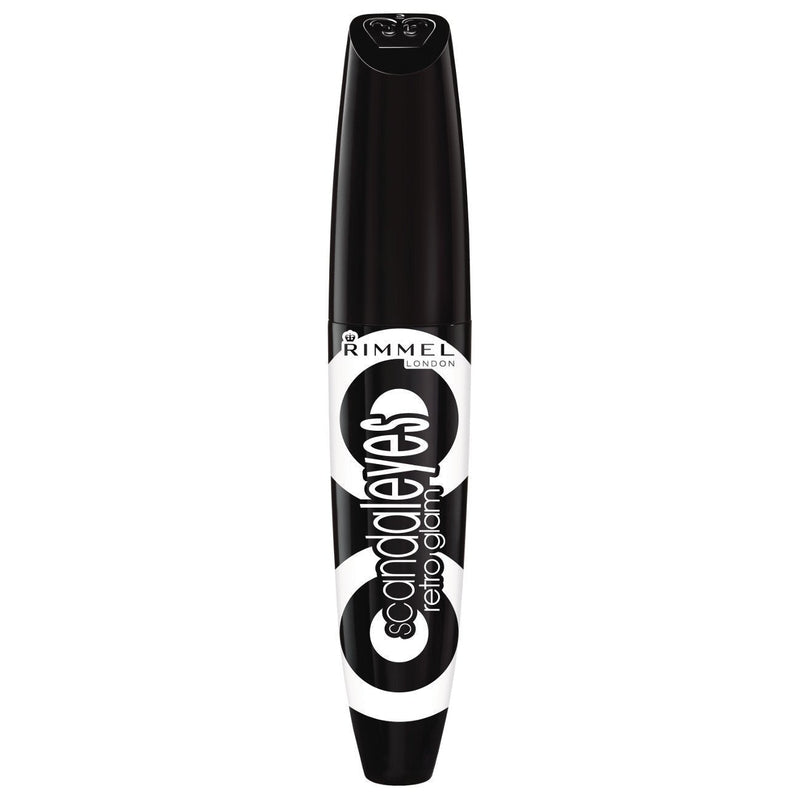 [Australia] - Rimmel Scandaleyes Retroglam Mascara, Black, 0.41 Fl Oz (Pack of 1) 0.41 Fl Oz (Pack of 1) 