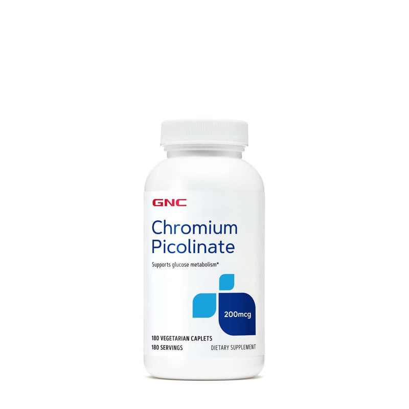 [Australia] - GNC Chromium Picolinate 200mcg - 100 Vegetarian Caplets 