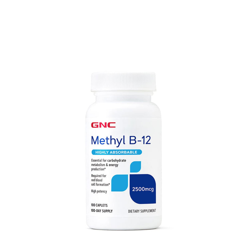 [Australia] - GNC Methyl B-12 2500 mcg - 100 Caplets 