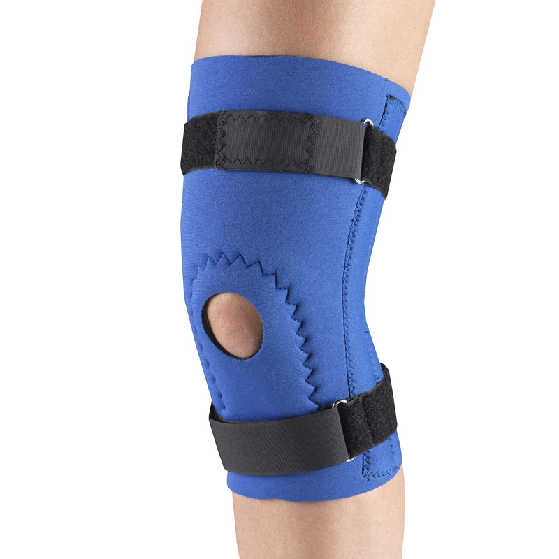 [Australia] - OTC Knee Brace Neoprene Sleeve Hor-Shu Pad Spiral Stays, Blue, Small 