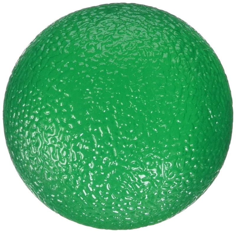 [Australia] - Sammons Preston - 78554 Hand Therapy Ball, Medium Firm Green Hand & Finger Exerciser, Varying Resistance for Grip Strength & Physical Therapy, Stress Ball, Fidget Toy, Squeeze Ball for Arthritis Pain Relief 