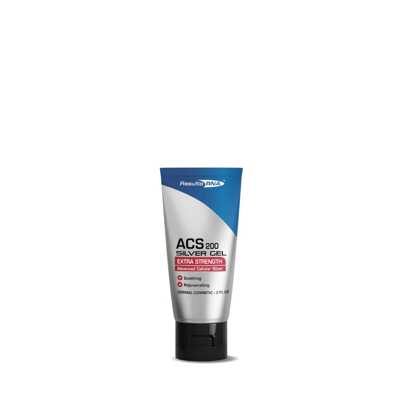[Australia] - Results RNA ACS 200 Colloidal Silver Gel Extra Strength | Advanced Cellular Silver Topical Gel for Sunburn, Wounds, Rashes, Skin Irritations (2 Ounce) 