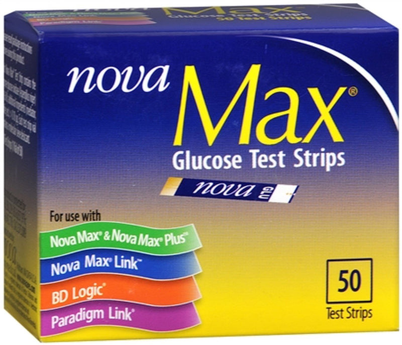 [Australia] - Nova Max Glucose Test Strips, Box of 100 