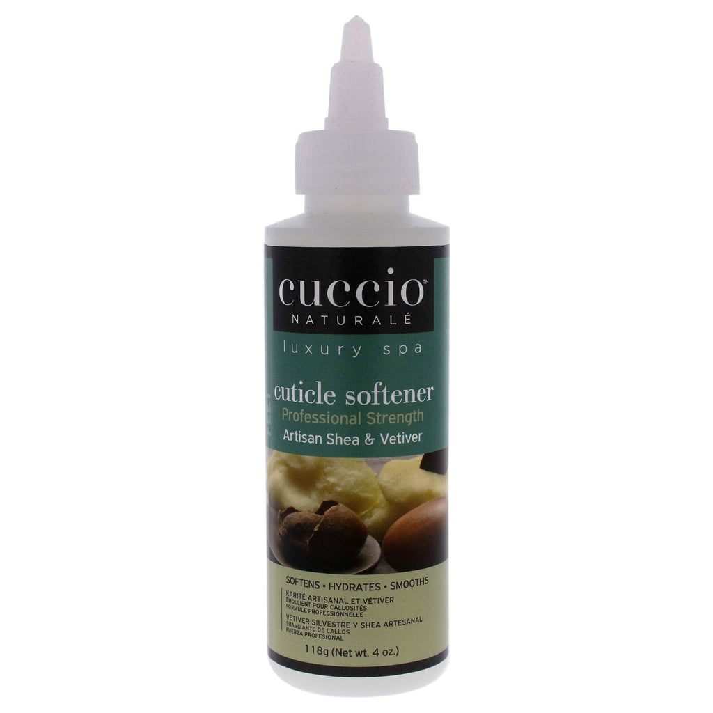 [Australia] - Cuccio Naturale Professional Strength Cuticle Softener Treatment - Gently Exfoliates Cuticles From Toes - Features A Fresh, Clean And Invigorating Spa Scent - Artisan Shea And Vetiver - 4 Oz 
