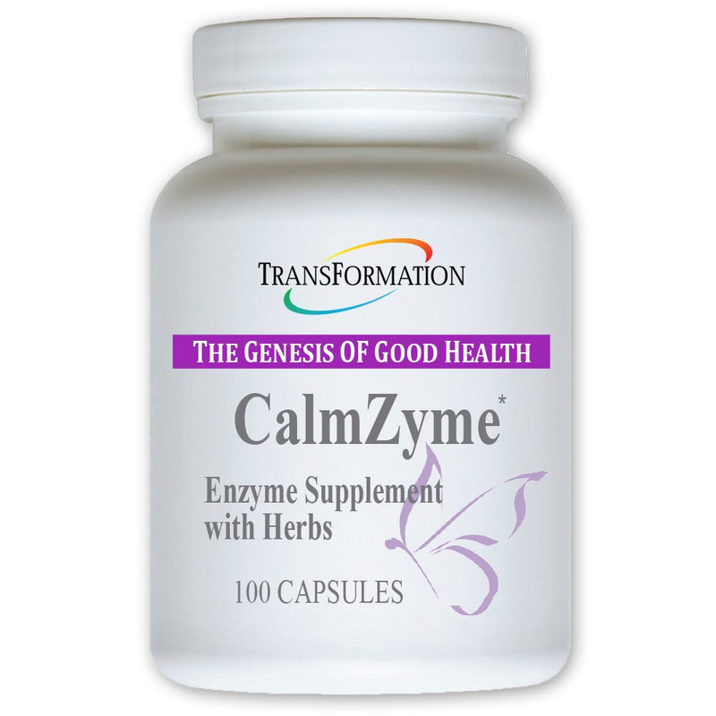 [Australia] - CalmZyme, 100 Capsules - #1 Practitioner Recommended - Maximize Digestion of Nutrients, Production of Energy and Aid in Immune Support by Transformation Enzymes 