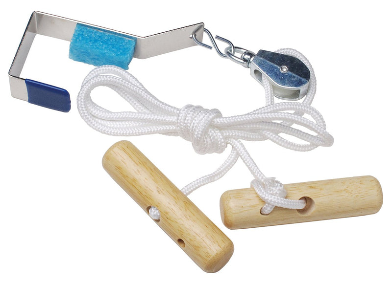 [Australia] - RangeMaster Econo Ranger Shoulder Pulley │ Physical Therapy Exercises │ Aids in Recovery and Rehabilitation │ Increases Mobility │ Wooden Handles for Comfort │ Metal Bracket Door Attachment 