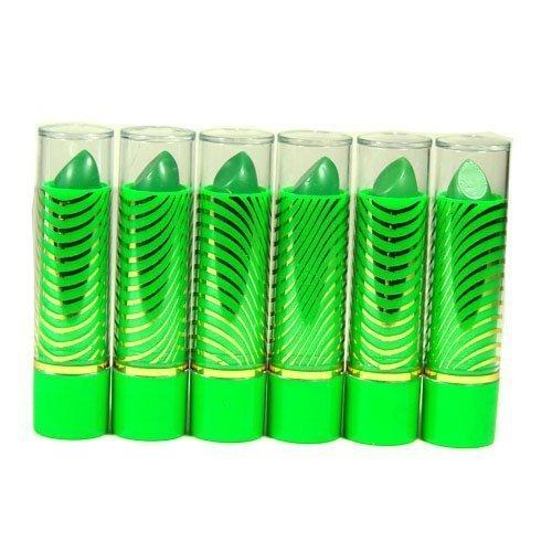 [Australia] - Aloe Vera Color Change Mood Lipstick Assorted Lipsticks 6 pc Green 1 Set-6 Pcs 