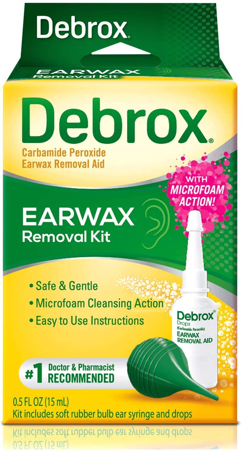 [Australia] - Debrox Earwax Removal Aid Kit 0.5 oz (0.5 Fl Oz (Pack of 1)) 0.5 Fl Oz (Pack of 1) 