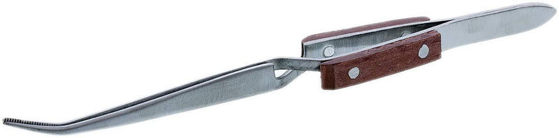 [Australia] - Fibre Grip Lock Curved 6.5 Inch Tweezers - TW396 