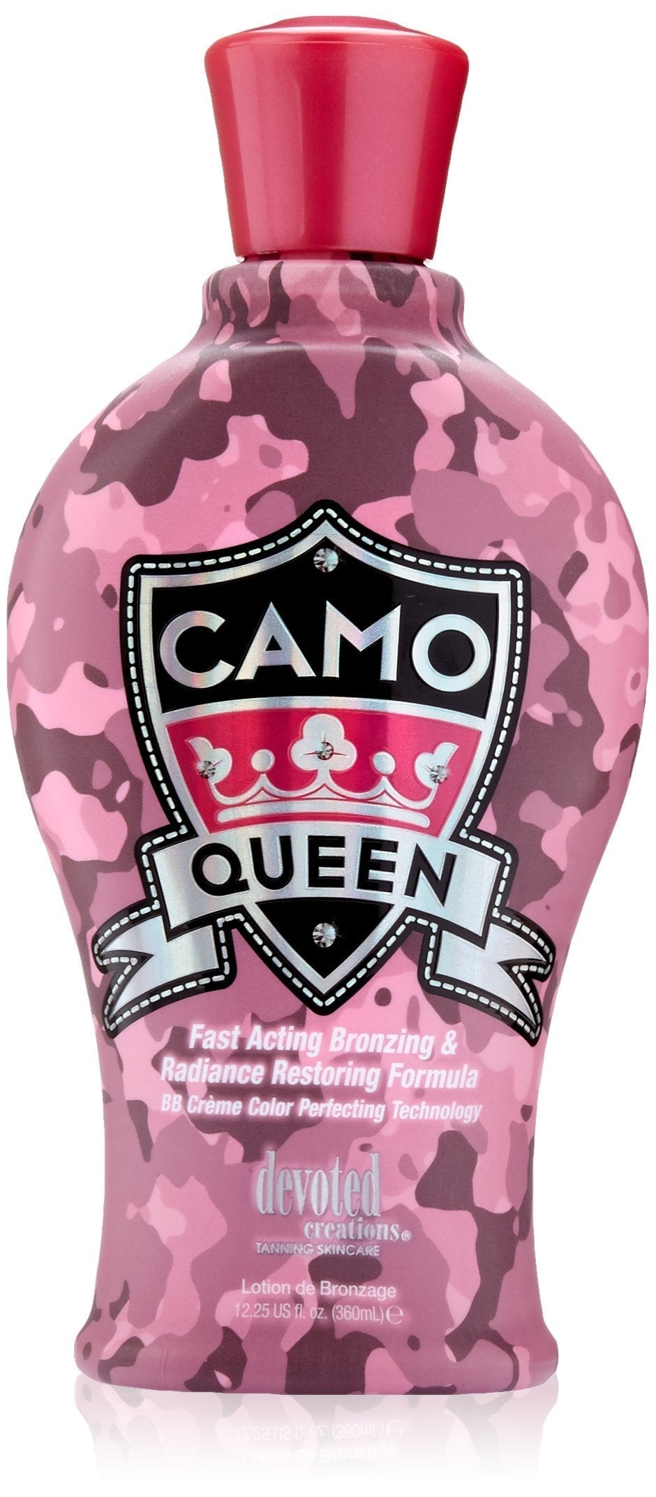 [Australia] - Devoted Creations Camo Queen Bronzing Lotion, 12.25 Fluid Ounce 