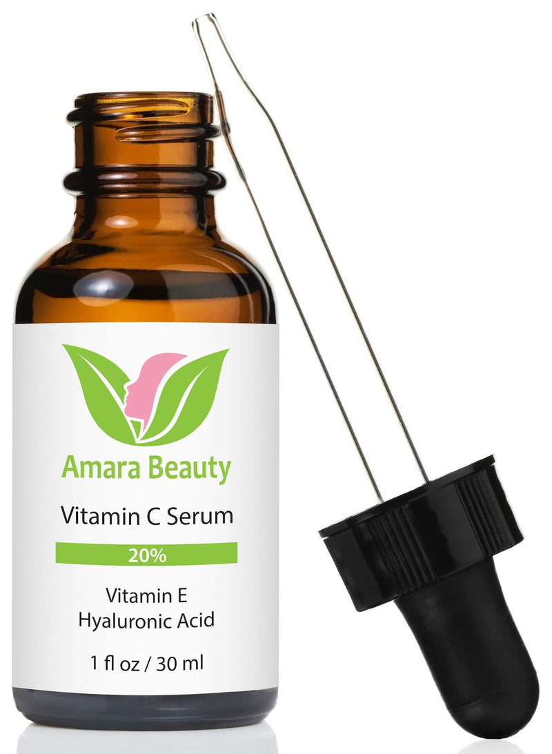 [Australia] - Vitamin C Serum for Face 20% with Hyaluronic Acid & Vitamin E, 1 fl. oz. 