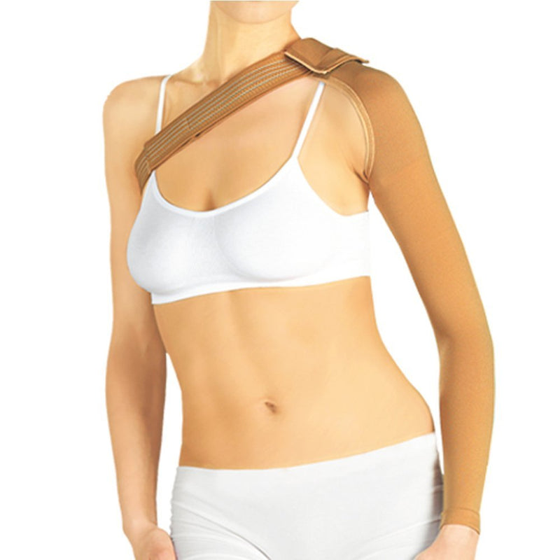 [Australia] - Tonus Elast Medical Grade Post Mastectomy Compression Sleeve, Anti Swelling Support, Arm Lymphedema Edema (Large) Large (Pack of 1) 