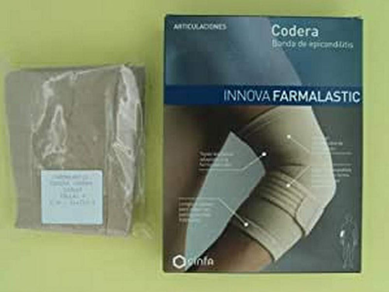 [Australia] - Farmalastic Dual Elbow Brace (Beige) : S -1 unit 