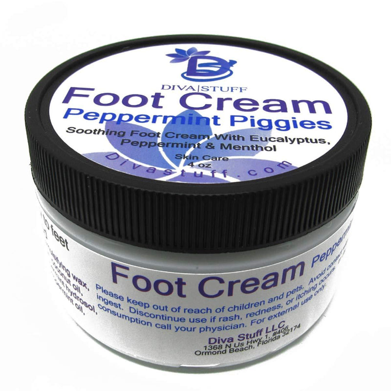 [Australia] - Peppermint Piggies Soothing Foot Cream w/ Eucalyptus, Peppermint & Menthol, by Diva Stuff 