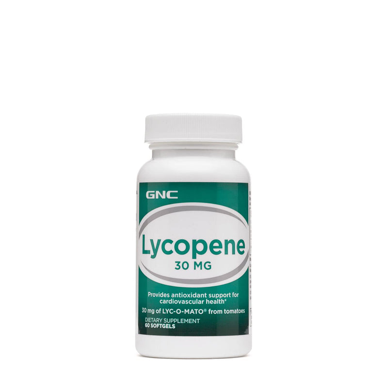 [Australia] - GNC Lycopene 30mg, 60 Softgels, Supports Cardiovascular Health 60 Count (Pack of 1) 