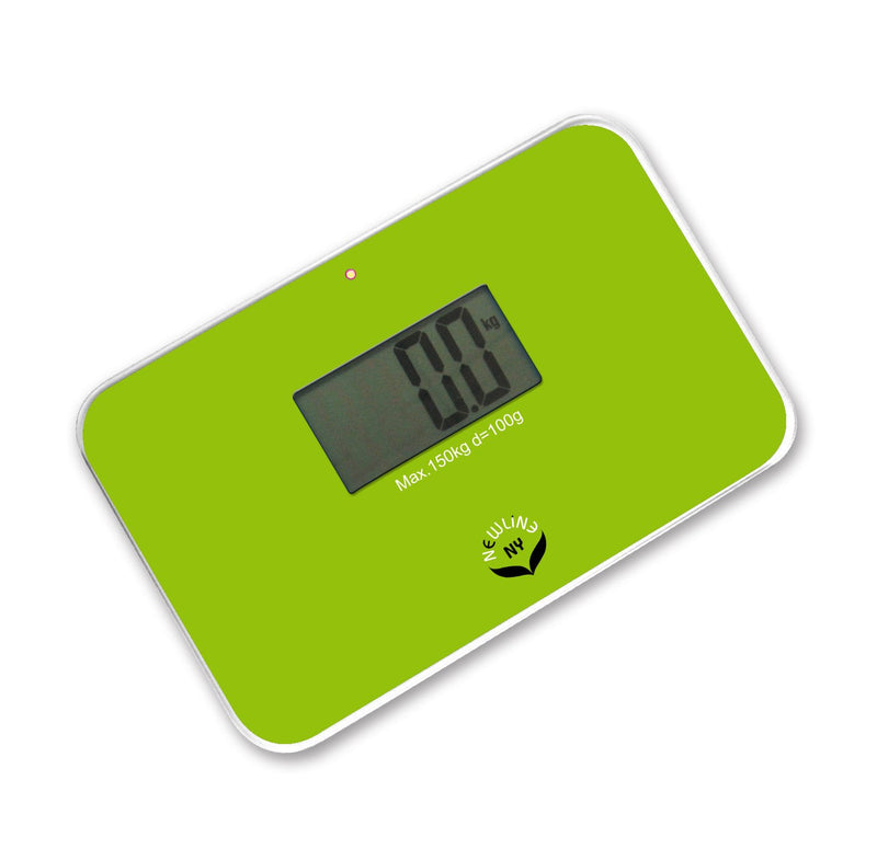 [Australia] - NewlineNY Auto Step On Super Mini Travel Bathroom Scale, 5.25" x 8.5" SBB0638SM (Green) Green 