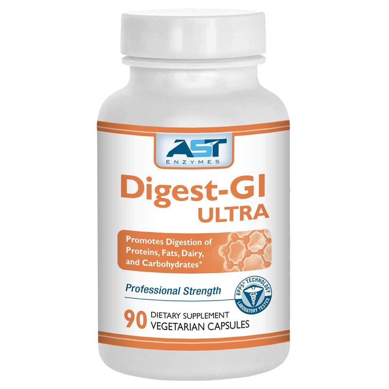 [Australia] - Digestive Enzyme Supplement Digest-GI Ultra - 90 Vegetarian Capsules - Digestion and Bloating Relief for Women and Men - AST Enzymes 
