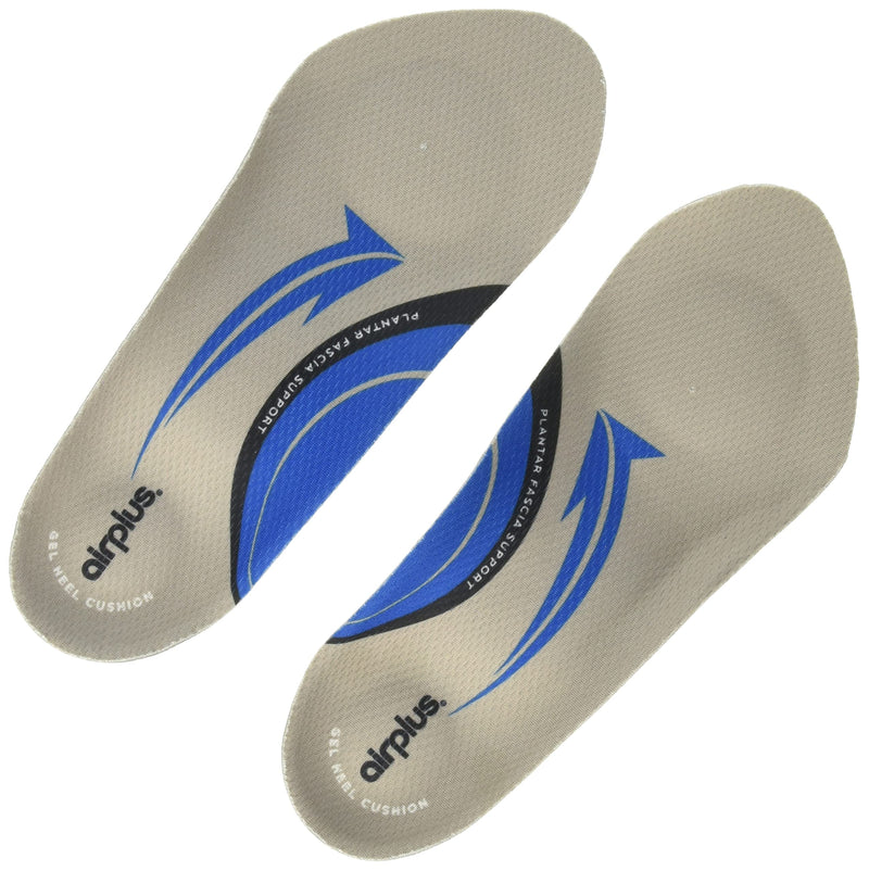 [Australia] - Airplus Plantar Fasciitis Orthotic Shoe Insole for Extra Cushioning and Pain Relief Red 