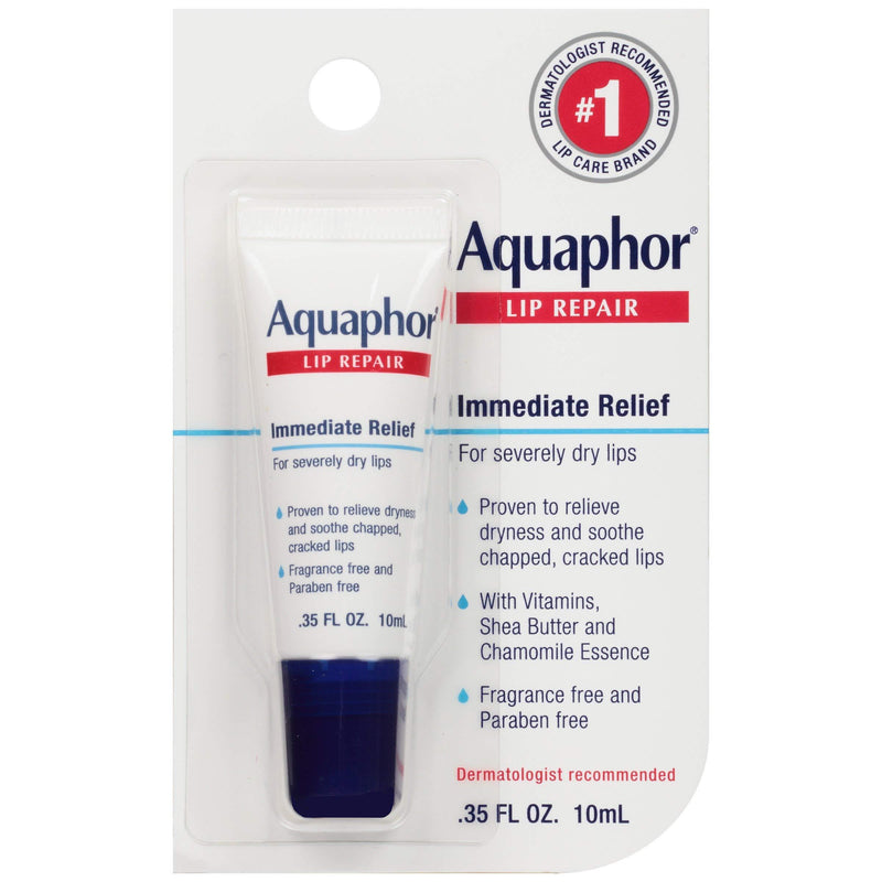 [Australia] - Aquaphor Lip Repair 0.35 oz (Pack of 4) 0.35 Ounce (Pack of 4) 
